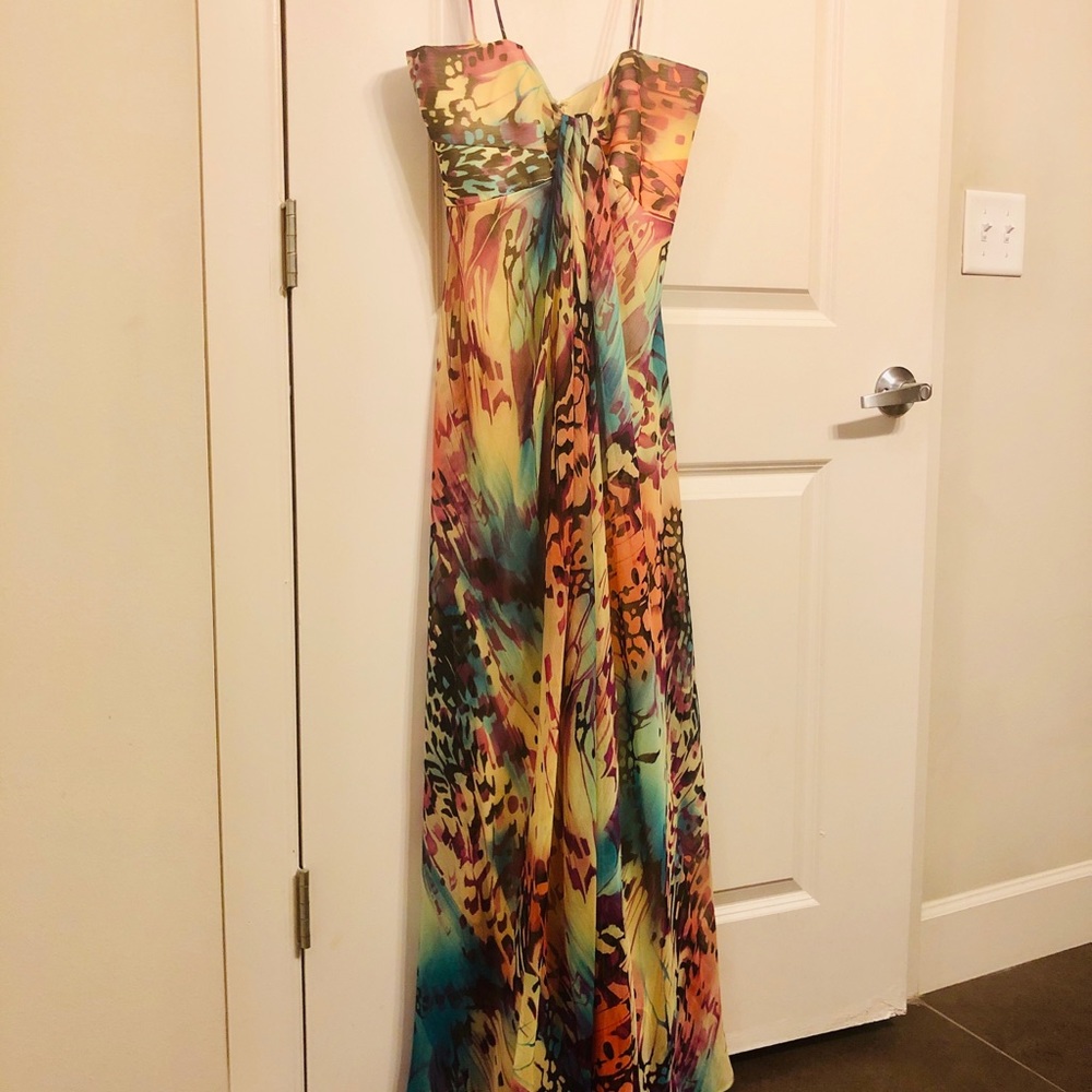 alex and eve evening dress